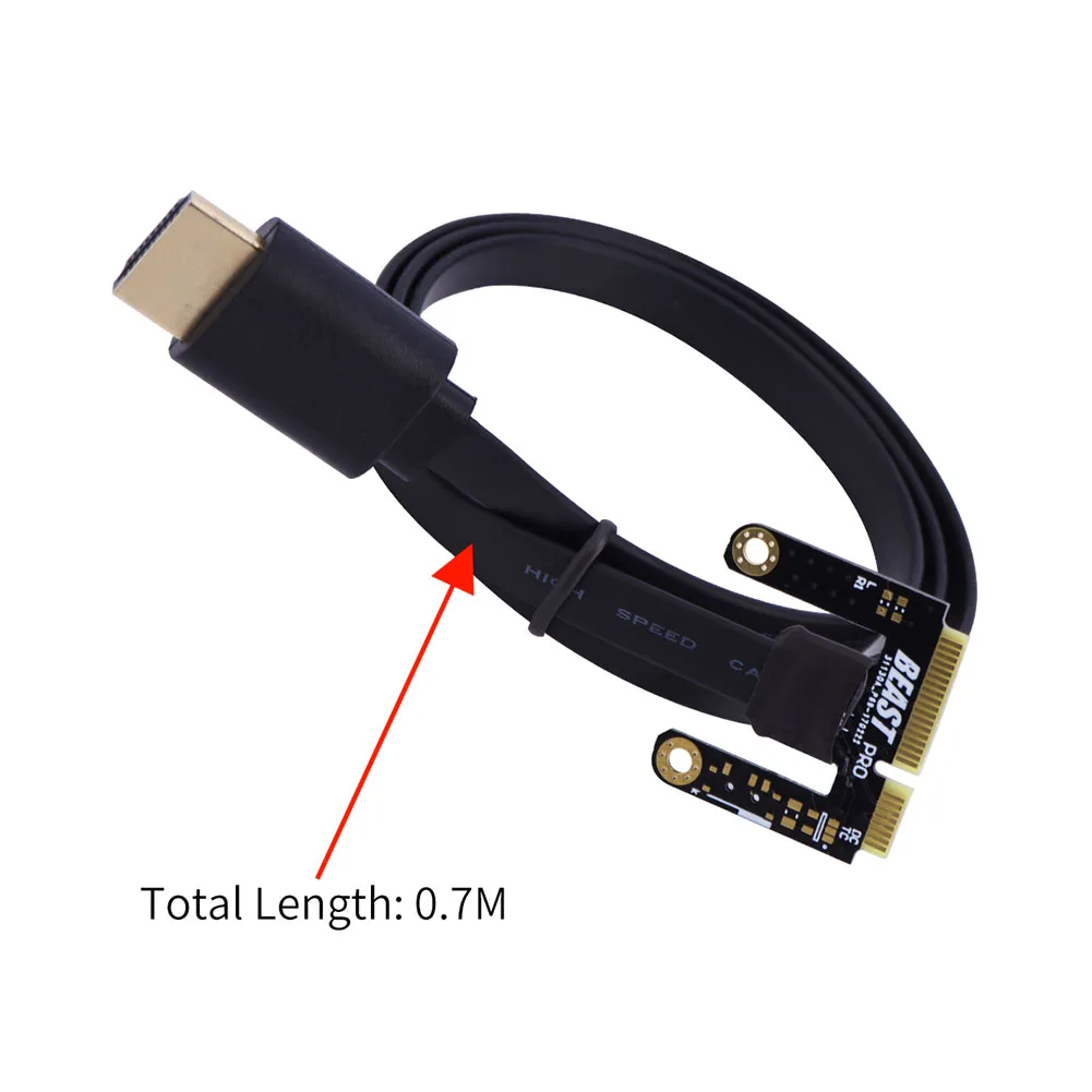 Кабель EXP GDC офисный V8.0 черный HDMI к Mini Pci E для внешняя видео карта док-станция |