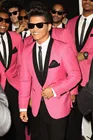 Мужские свадебные костюмы, костюм горячего розового цвета для мужчин, смокинги для жениха-лучшего мужчины, приталенный костюм с шалью и лацканами для выпусквечерние вечера, пиджак и брюки, костюм из 2 предметов
