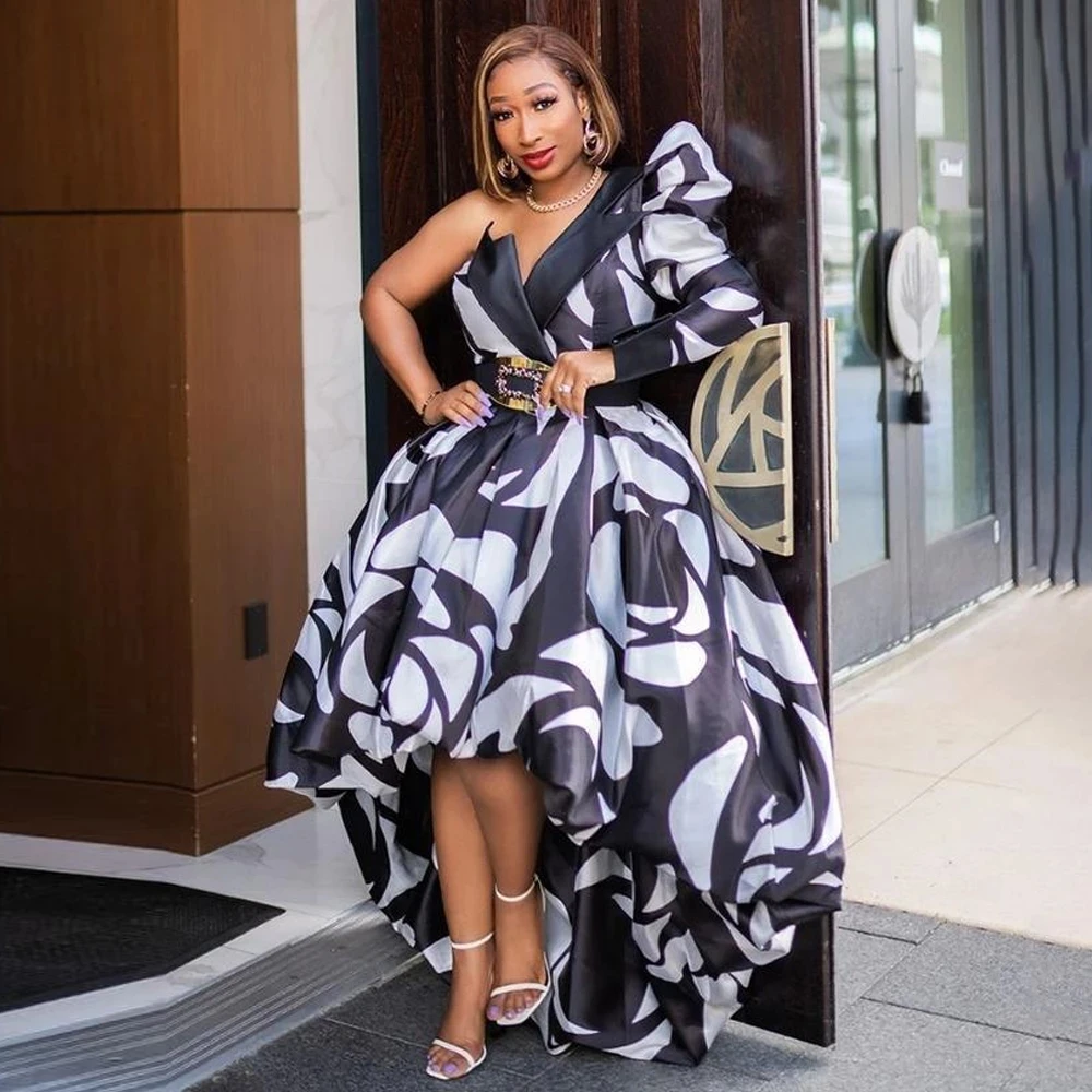 

African Print Dresses 2021 Summer Sexy Robes Tutu Kanga Ankara Dashiki Dress Elegant Ladies Dinner Gown Tenue Africaine Femme