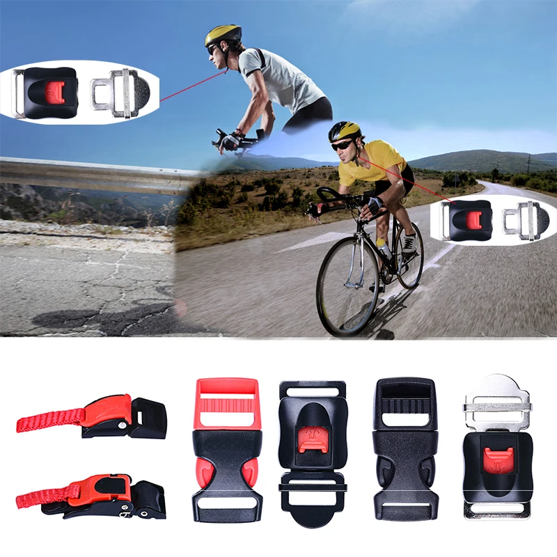 1x Зажим для мотоциклетного шлема ремешок подбородка быстросъемная тянущаяся