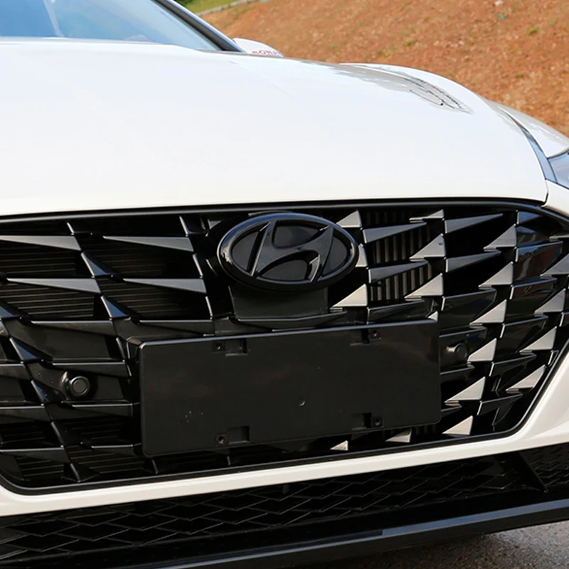 

Car Logo Decoration Stickers Modified Steering Wheel Stickers Front And Rear Car Stickers For Hyundai Sonata 2020-2021