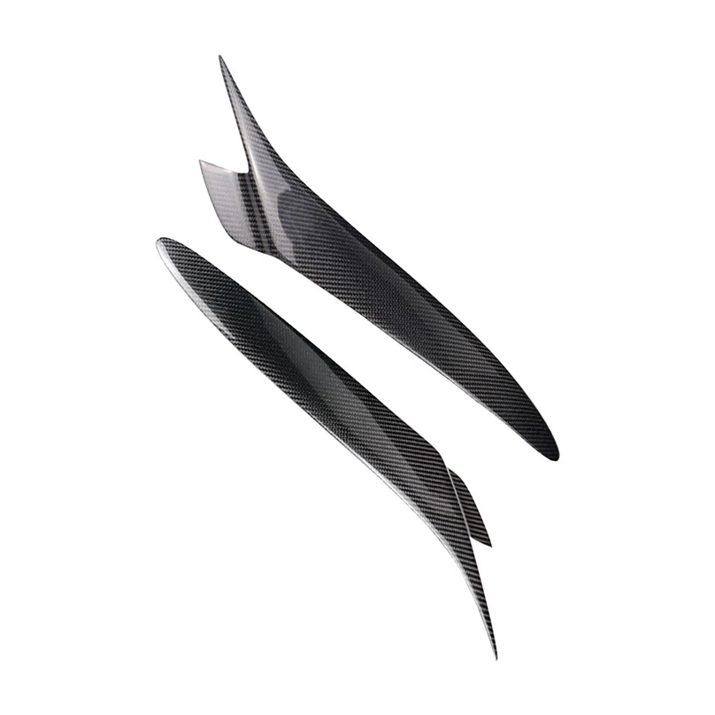 Пара наклеек для передних фар из углеродного волокна Mazda RX8 2004 2005 2006 2007 2008|Абажуры|