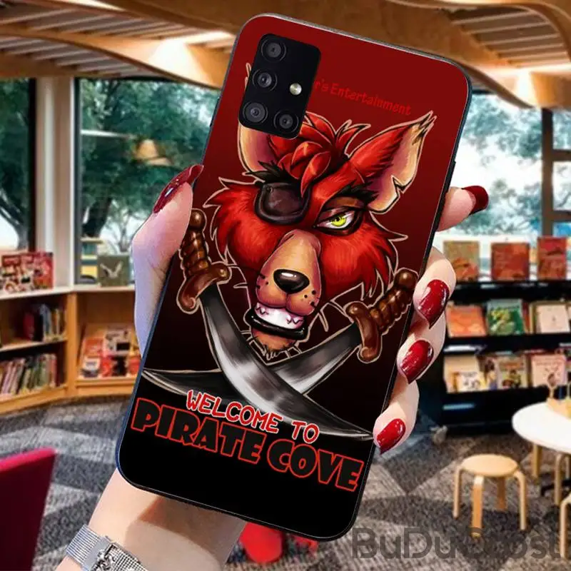 

Riccu Cartoon Fox Fnaf Plush Foxy Phone Case For Samsung Galaxy A21S A01 A11 A31 A81 A10 A20E A30 A40 A50 A70 A80 A71 A51