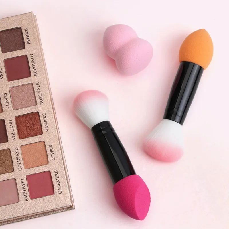 Губка слоеная палочка стержень с двойной головкой в форме капли воды Кисть для