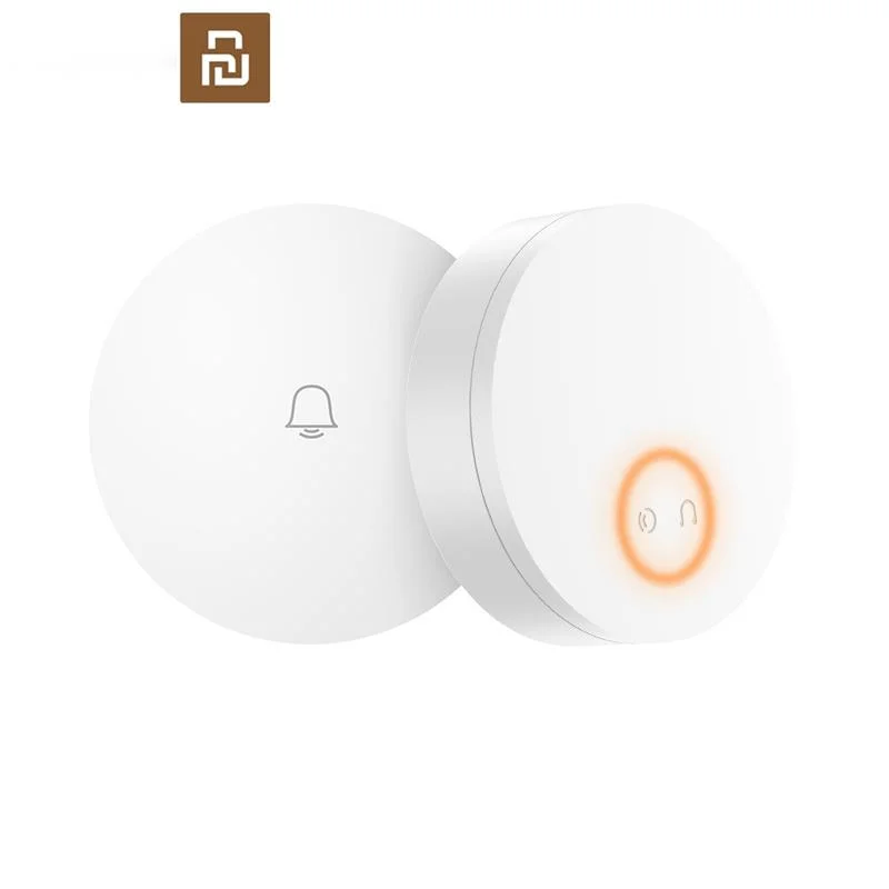 

Linptech Wireless Doorbell Self-Generating Smart Door Bell Transmitter Memory Function Wifi Version Connect Mijia APP