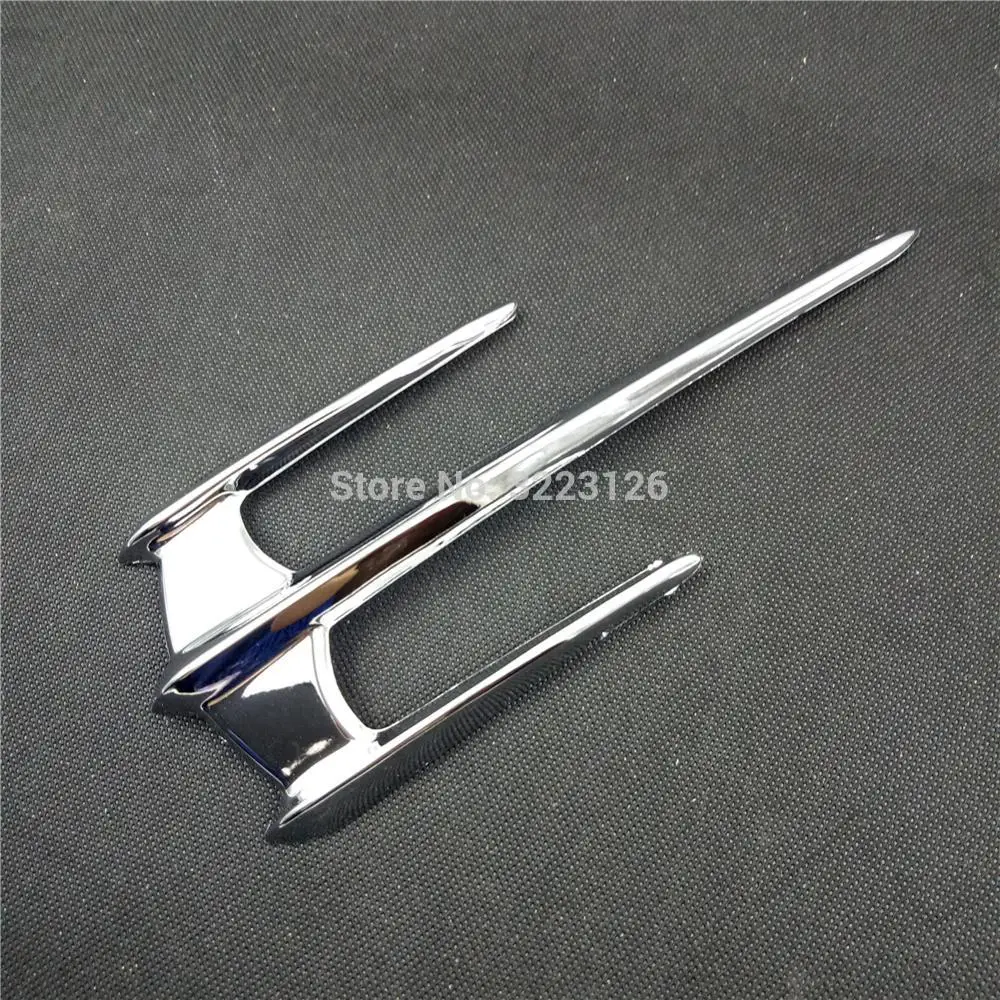 Мотоцикл хромированный трицептор крыло акцент отделка чехол для Honda Золотое GL1800