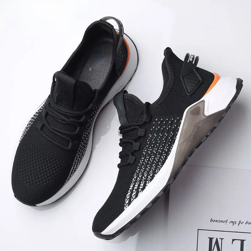 

Summer Men's Shoes 2021 new fashion shoes shock absorbent breathable shoes men's net shoes soft soles running men's sports shoes