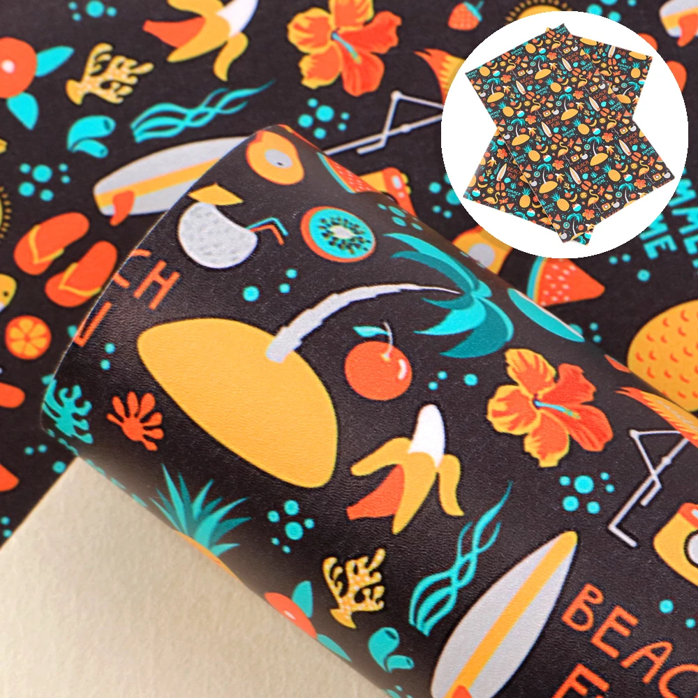 Новый Цветок Птица кошка искусственная кожа пэчворк 20*33 см для волос бант Сумки