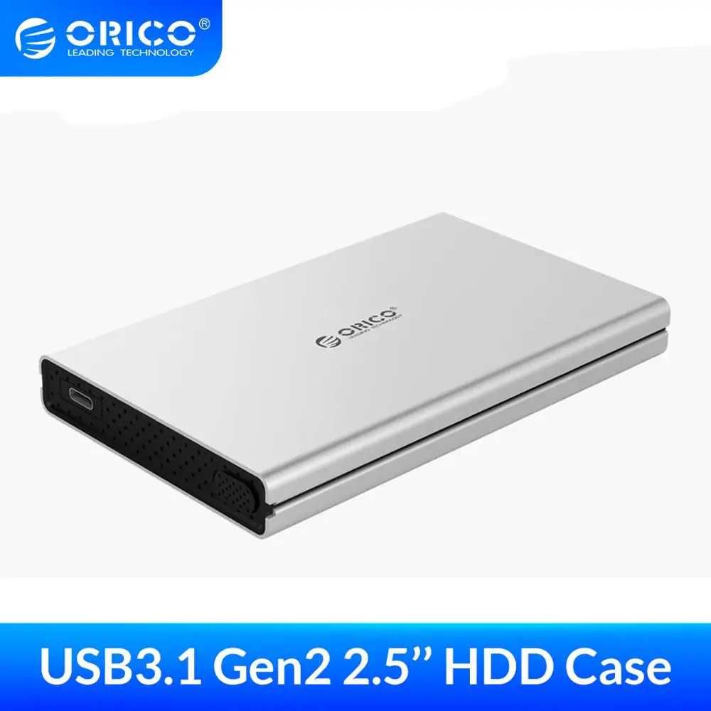 

ORICO 2.5 inch HDD Case USB 3.1 Gen2 To SATA 3.0 10Gbps Super Speed Type C Hard Disk Drive Box External HDD Enclosure Free Tools