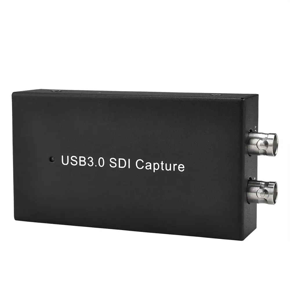 SDI to USB3.0 Video Capture SDI Pass Through Record Live Streaming and Record 1080P 60FPS HD SDI Video to PC