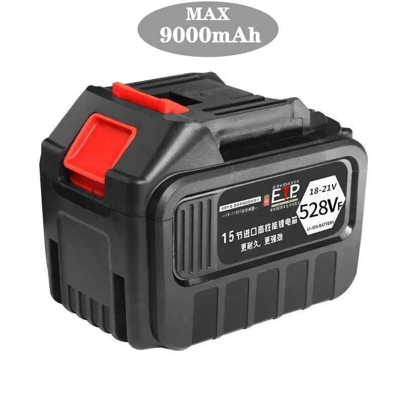 18VLithium Battery 21V High-capacity Electric Wrench Battery High-quality 18650 Rechargeable Power Battery Pack