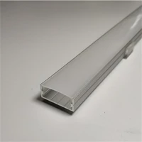 led aluminum channel with covers end caps and variety pack of mounting clips for led flexhard strip light installations
