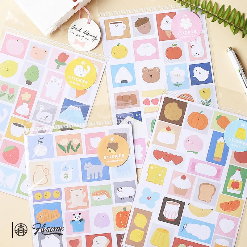 Серия стикеров Kawaii Fun Things милые канцелярские Стикеры бумага для журнала стикеры