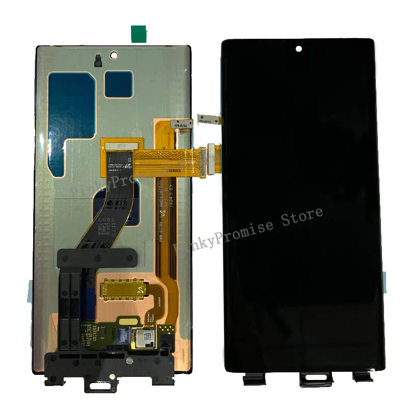 ЖК дисплей с рамкой для Samsung Galaxy Note 10 сенсорный экран дигитайзером в сборе note10 Lcd