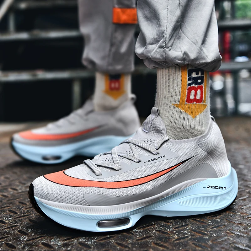 Мужская обувь QQ-R Series новинка модные повседневные кроссовки для бега с воздушным