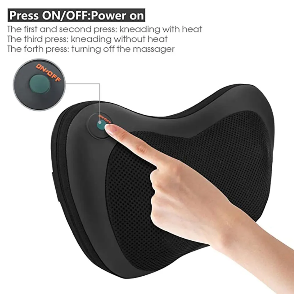 

Lumbar Vertebra Massage Cushion Spine Massager Cervical Massager Easy Massager for Shoulder and Waist for Home Office Car Use