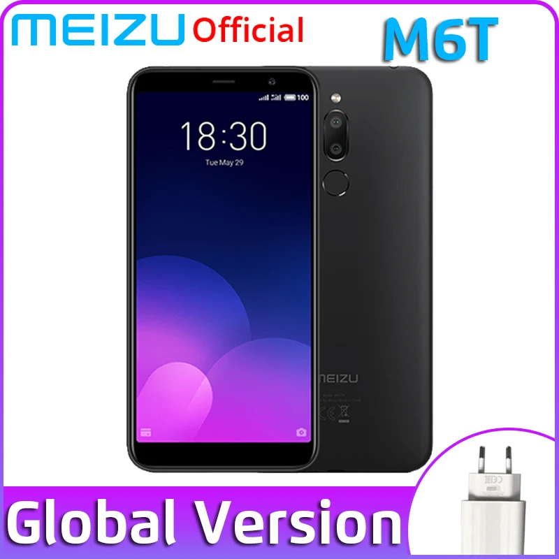 Официальный Meizu M6T 2 ГБ Оперативная память 16 Встроенная Глобальный Версия
