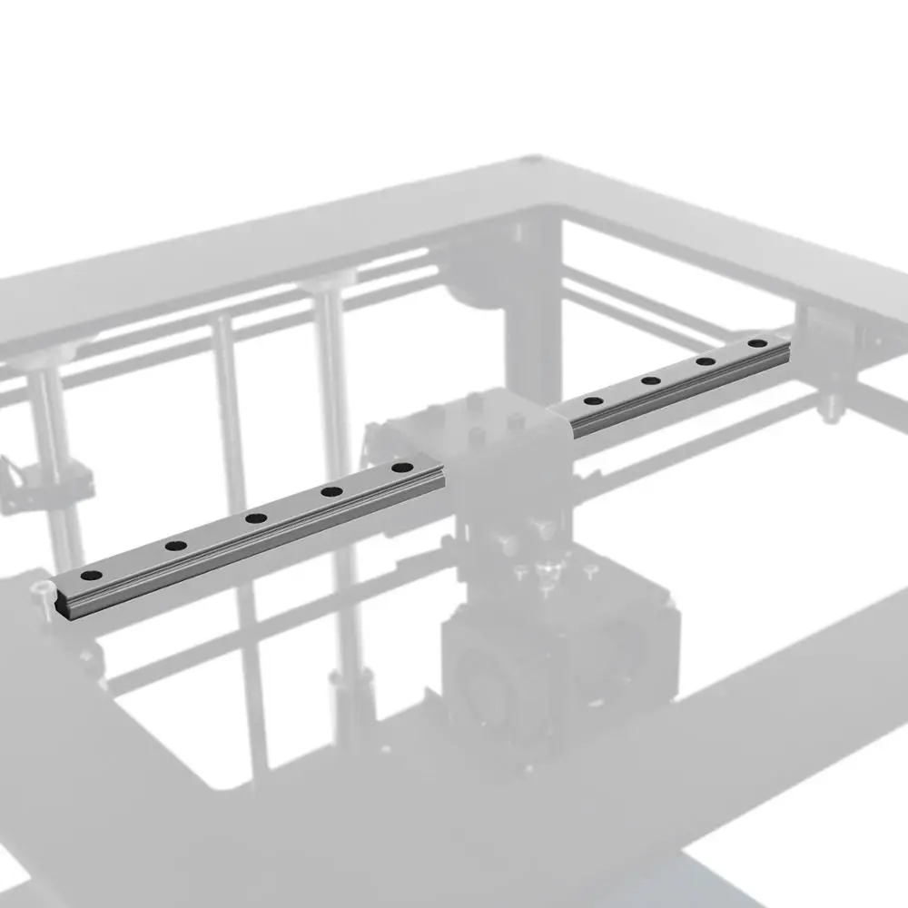 Новый 3D принтер линейной направляющей Core xy MGN12 100 150 200 250 300 350 400 450 500 550 600 мм рельсы +