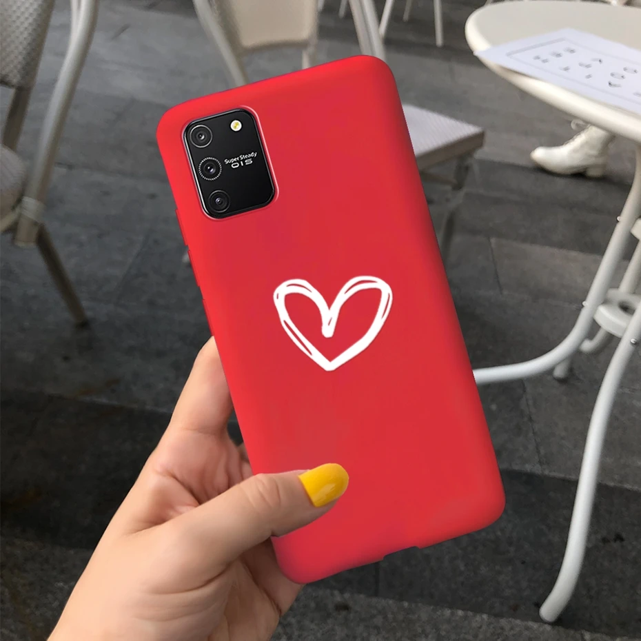 Чехол для Samsung Galaxy s10 lite чехол карамельного цвета из ТПУ силиконовая Мягкая задняя