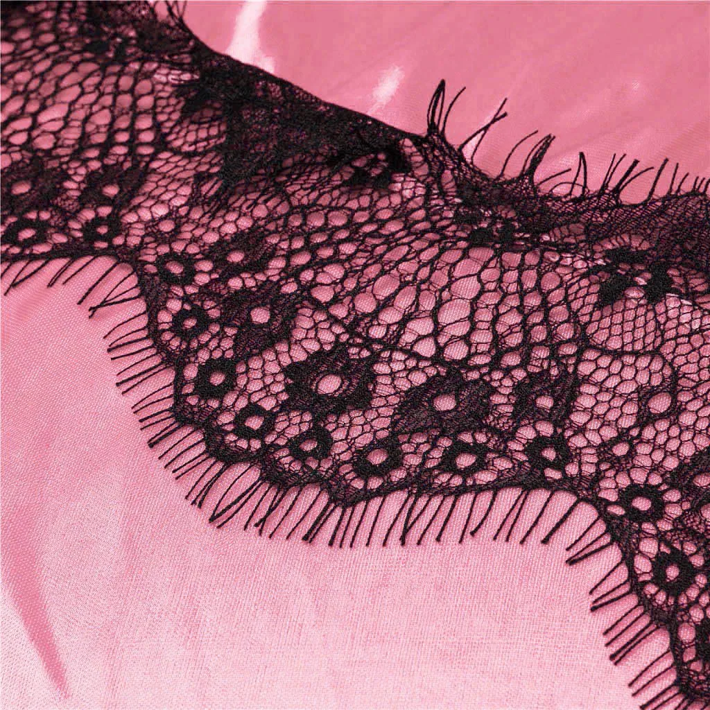 

2021 Women's Satin Silk Woman Lace Robe Female Lace Bathrobe Womens Lingerie Robes Nightgown Sleepwear Ladies Sexy Robe S-3XL