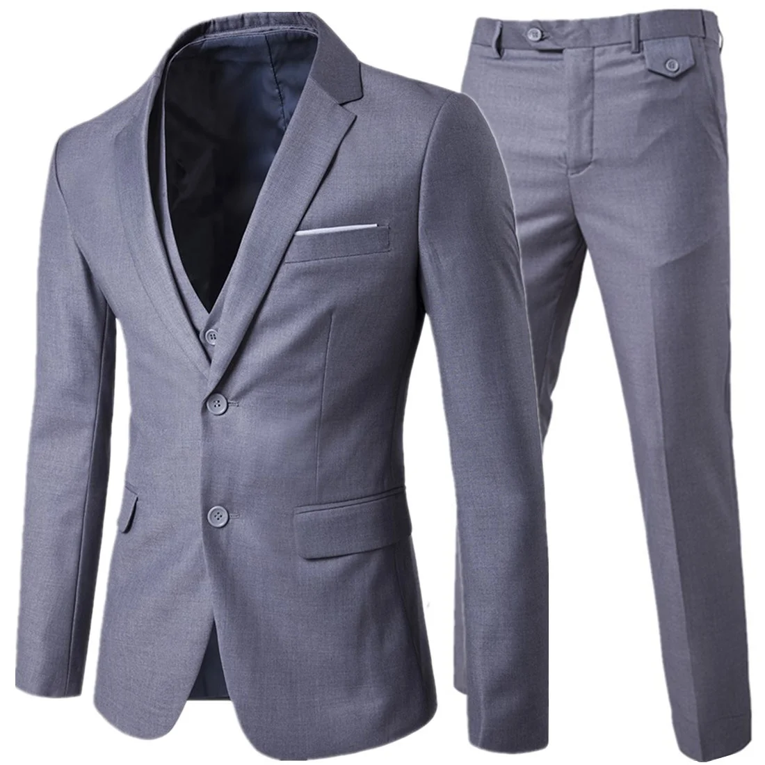 

Then + Jas + Broek 3 Stuks Sets / 2020 Fashion Men Pack/Male Blazers