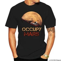 occupy mars space planet novelty mens t shirt
