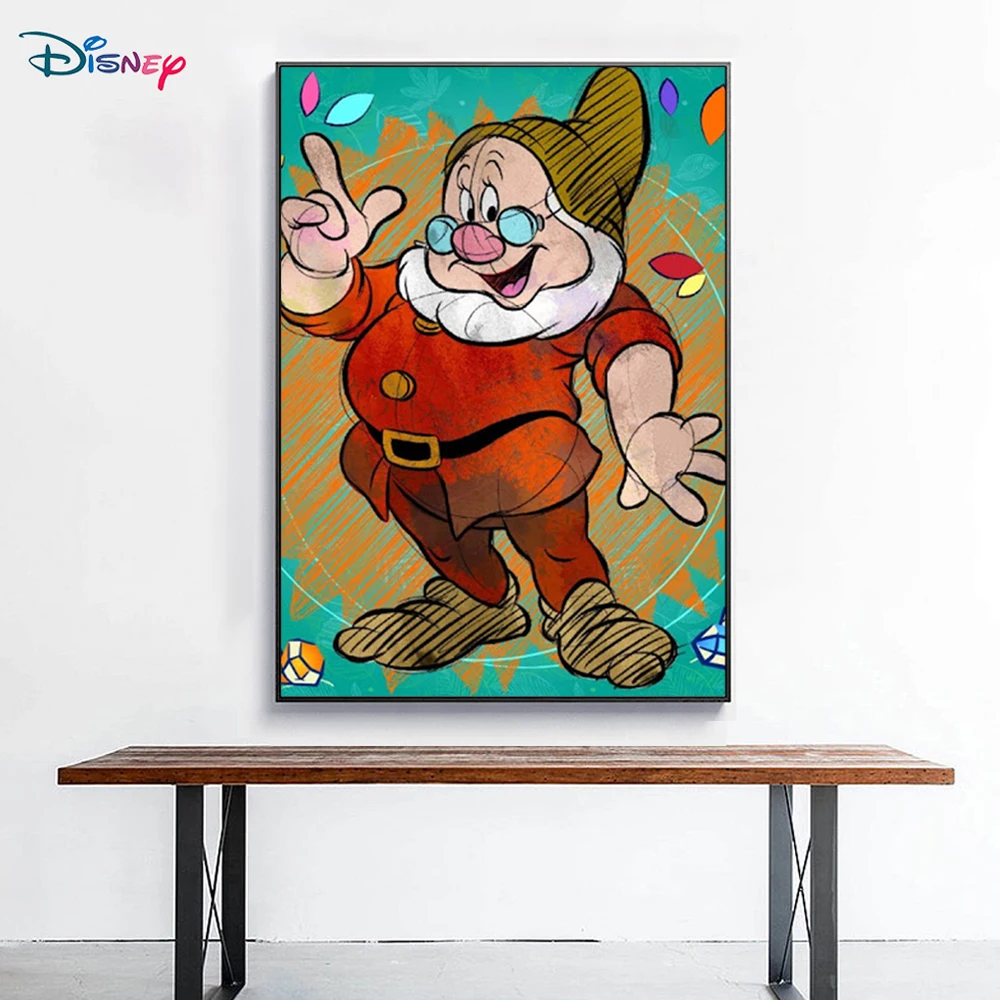 

Алмазная картина Disney 5D семи карликов, мультяшная наклейка, вышивка из страз, мозаика, изысканное украшение для дома, подарок «сделай сам»