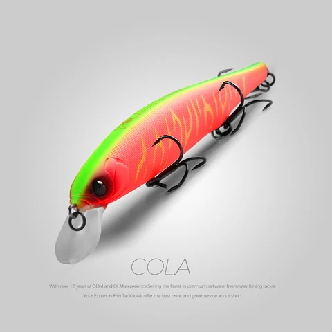 BEARKING Best price Riprizer 110 jerking bait 11cm 15g dive 1.5m Wobblers Carp Fishing Lures Artificial Baits tackles
