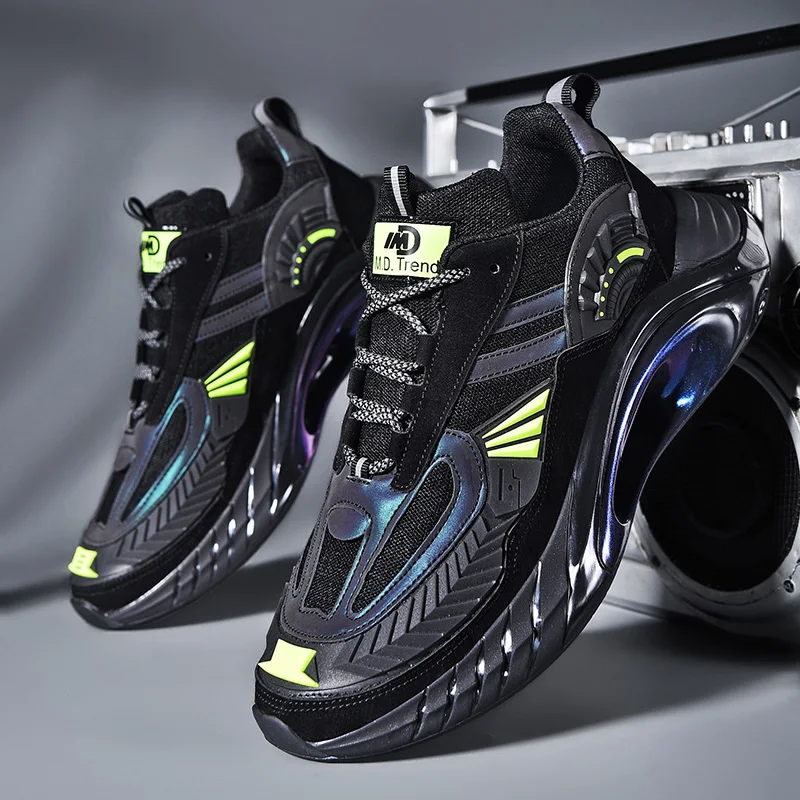 Мужские кроссовки для бега дышащие тренировок светоотражающие треккинга 2021 |