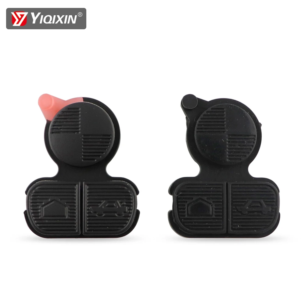 

YIQIXIN Remote Car Key Shell Rubber Pad For BMW 3 5 7 Series E31 E32 E34 E36 E38 E39 E46 Z3 Z4 Z8 X3 X5 3 Button Repair Skin Pad