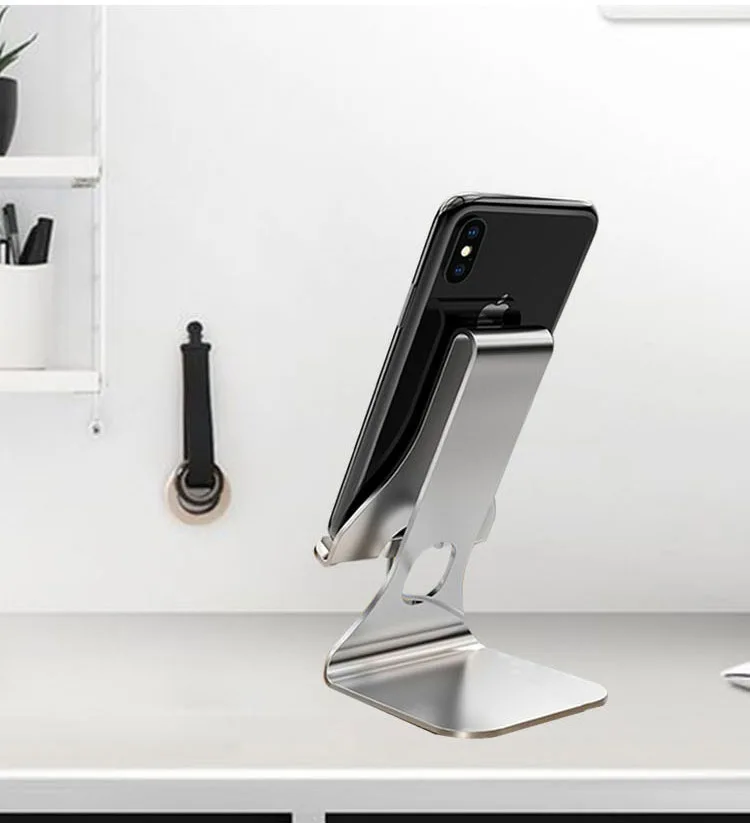 

Aluminum Alloy Mobile Phone Desktop Tablet Computer Stand Lazy Phone Holder Tablet Computer Metal Bracket Desktop Bracket
