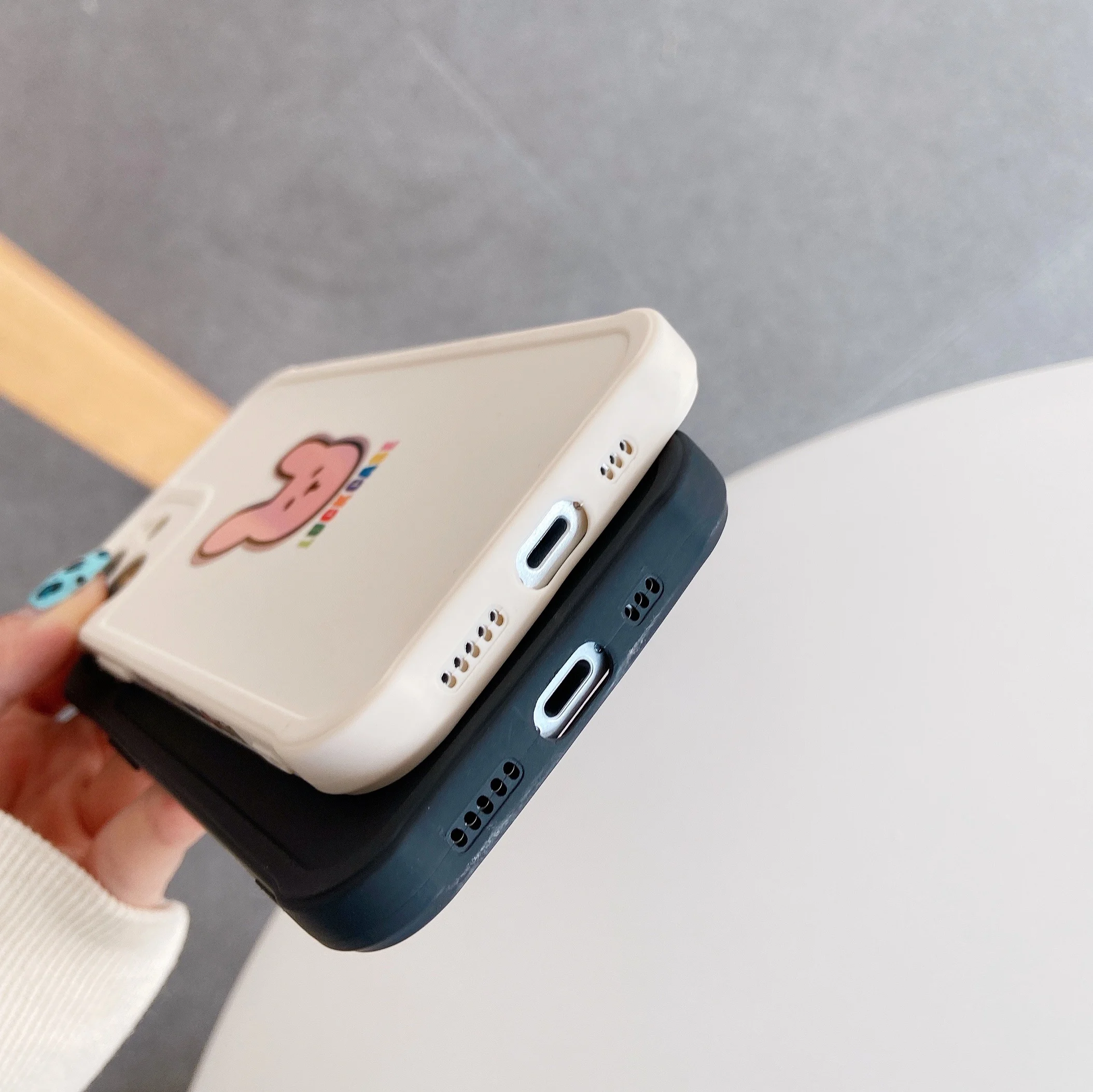 

Lovely Cartoon Koala Cases for iPhone 12 Pro Max XR XS 7 8 Plus Silicon Border Cartoon Rabbit Cover For iPhone 12mini 11 pro
