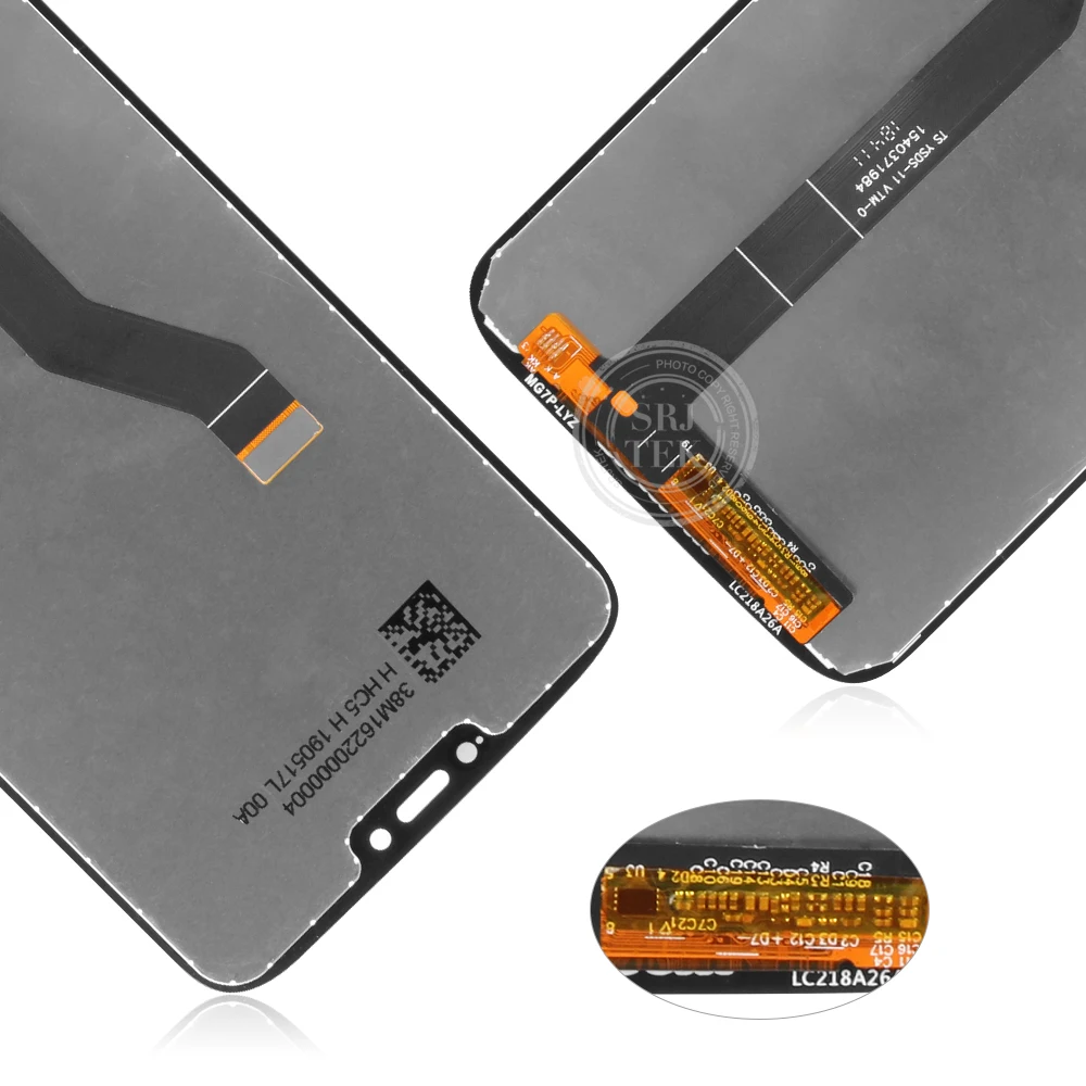 ЖК дисплей с дигитайзером и сенсорной панелью для Motorola Moto G7 Power XT1955|Экраны