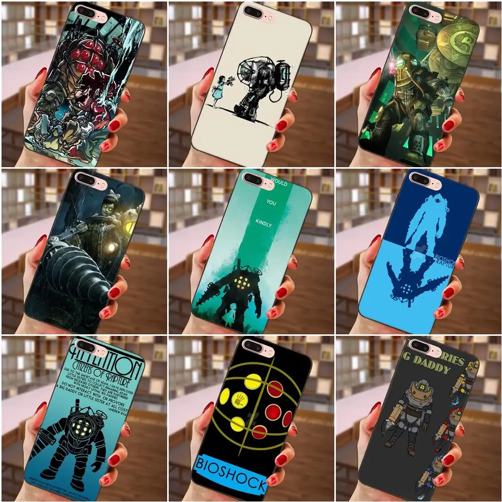 Новейшие чехлы для телефонов игры Bioshock Big Daddy samsung Galaxy A3 A5 A6 A6s A7 A8 A9 Star Plus 2016 2017