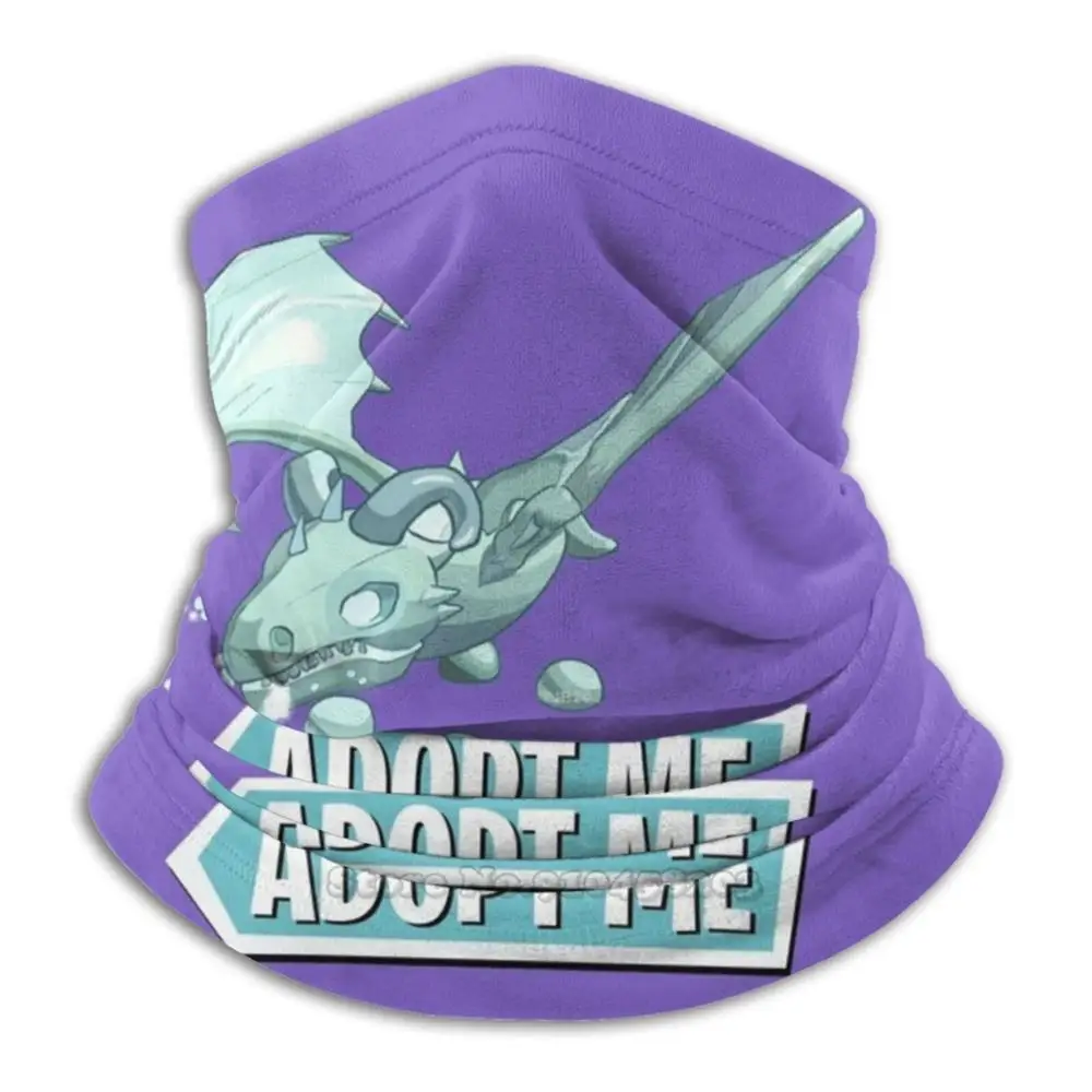 

Adopt Me Frost Dragon Microfiber Neck Warmer Bandana Scarf Face Mask Funneh Funneh Cake Gamer Gaming Bloxburg Itsfunneh Its