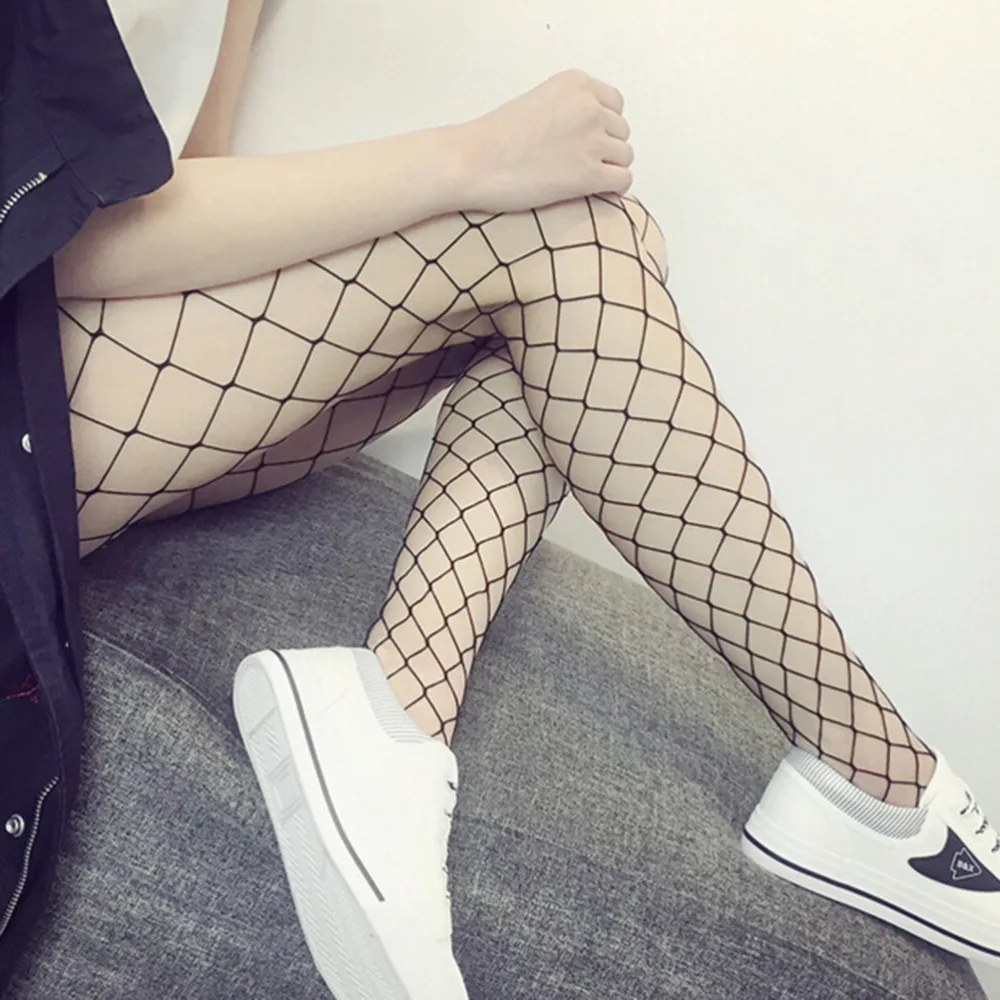 1 шт. модные сексуальные летние стильные ажурные колготки женские черные