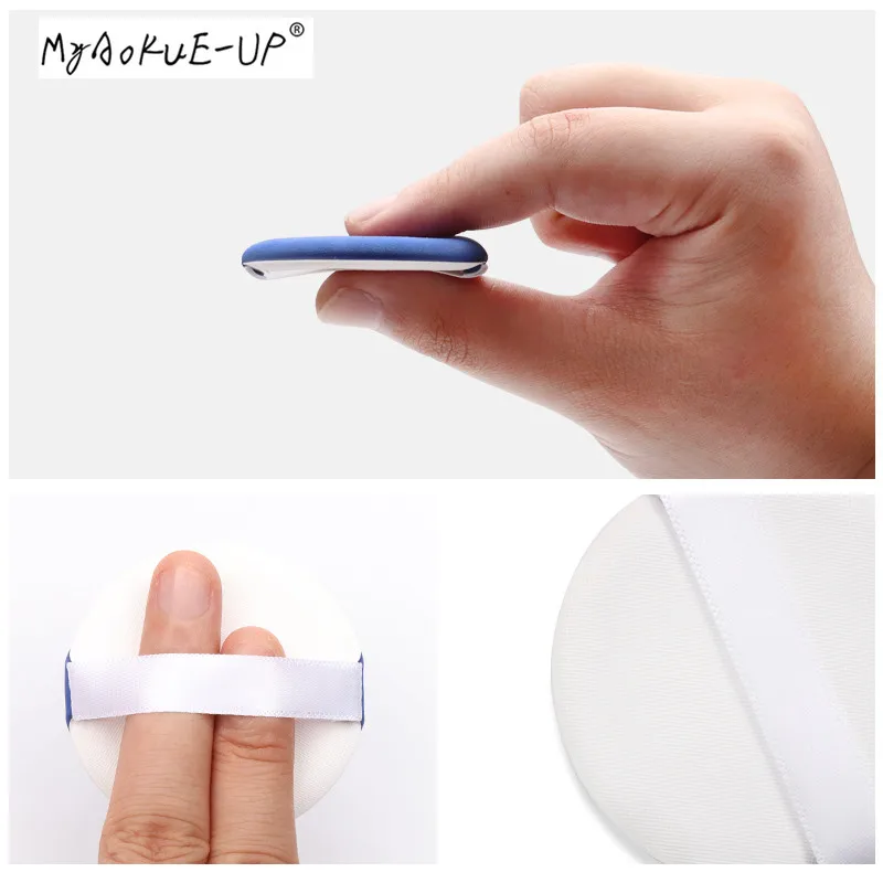 10 шт. Мягкая косметическая пуховка для лица Пудра Тональная основа губка макияжа