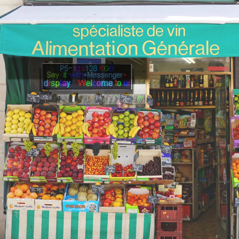 Программируемый светодиодный экран сообщения знак 680X190MM прокрутка внутри