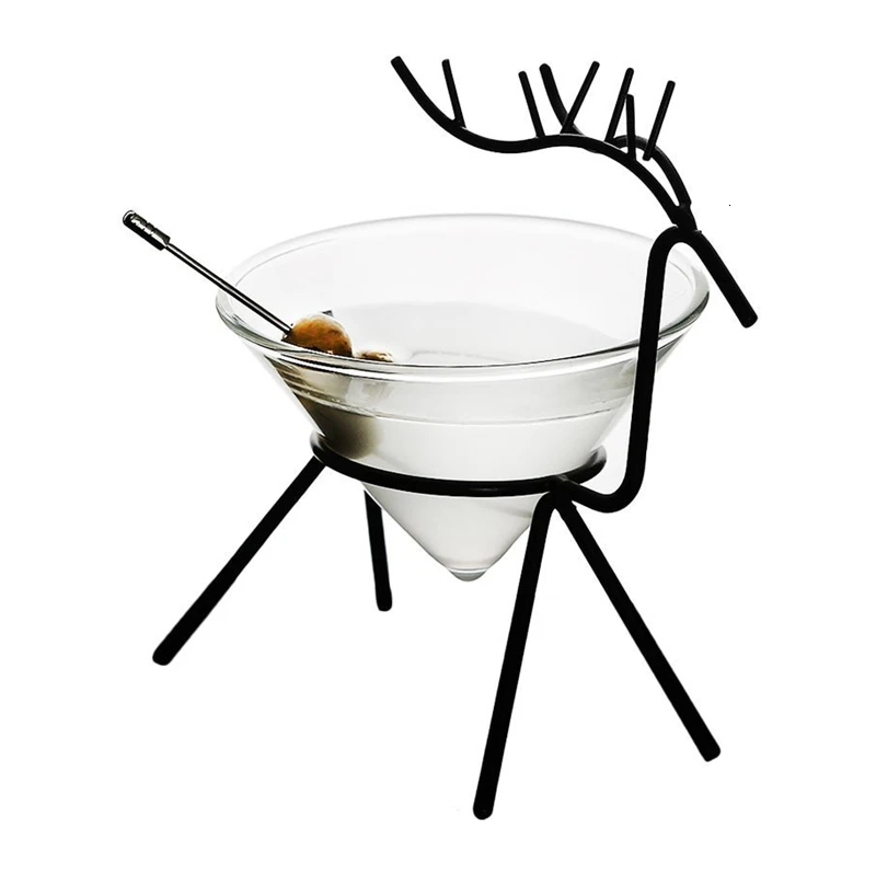 Железный художественный конус оленя бокал для мартини раздельного типа