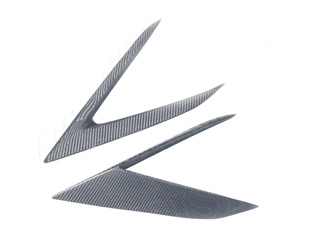 Автомобильные Боковые разветвители из углеродного волокна фартук с губами чехол