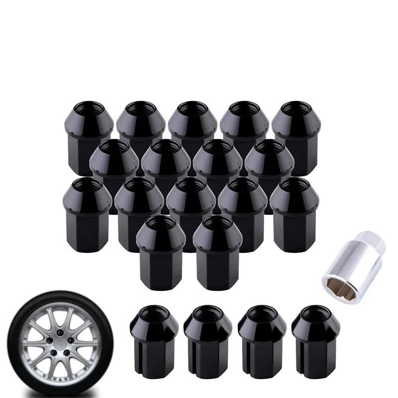 NS Modify M12x1.5 Алюминиевые гайки для гонок универсальные колесные замки Honda Civic Nissan