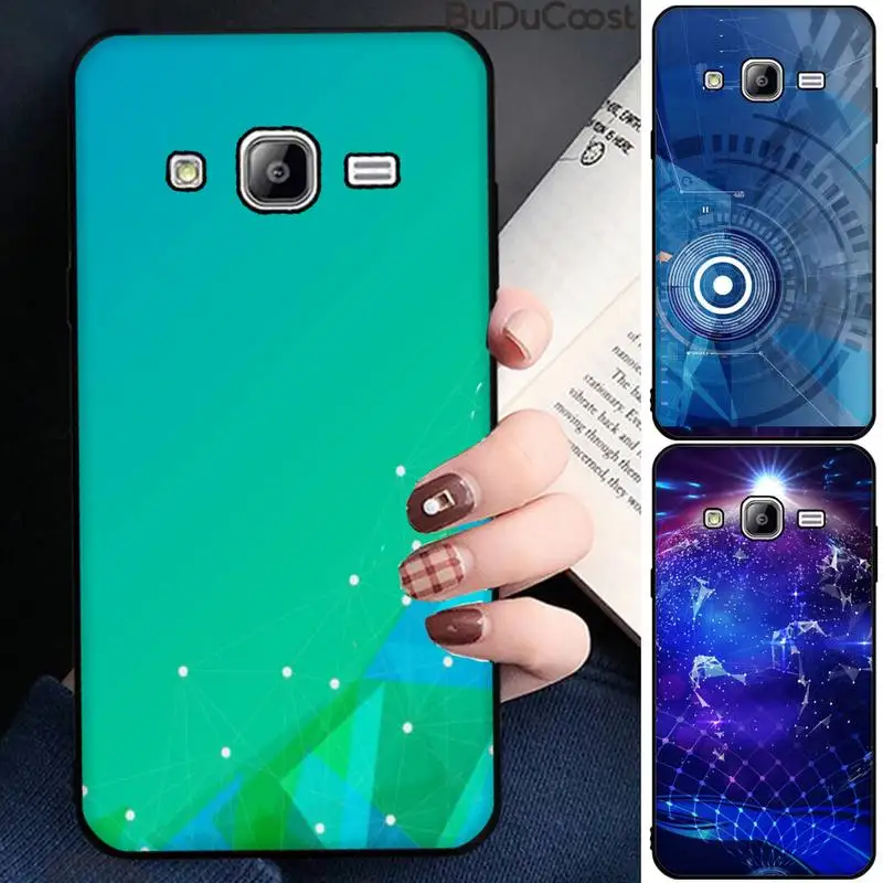 

Technology background Phone Case For Samsung Galaxy J7 J6 J8 J4 J4Plus J7 DUO 2018 J7NEO J7Core J2 J5 J7 Prime