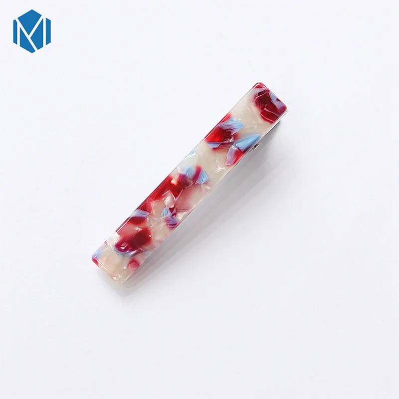 Акриловые заколки для волос женские, баретки водопадной формы с пустотами, блестящие шелковистые пайетки с креплением в виде клипс.