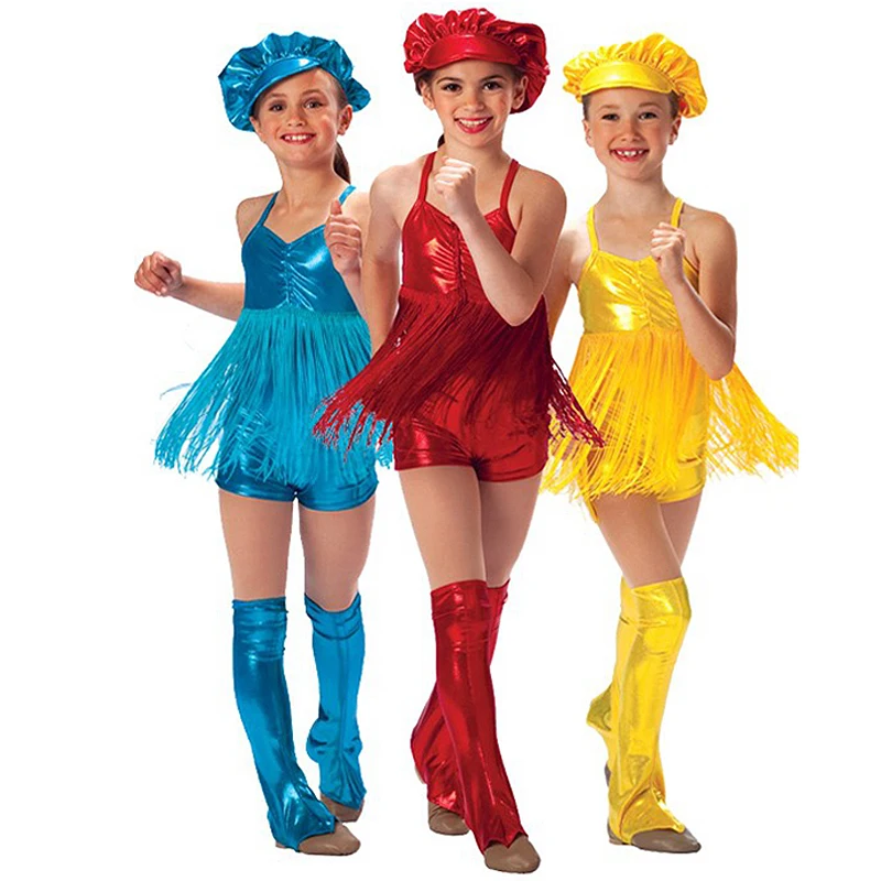 Детское платье для латинских танцев девочек с кисточками Одежда одежда