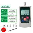 AMF-50N цифровой прибор для измерения силы пуш-ап динамометр Цифровой Динамометр Портативный датчик силы