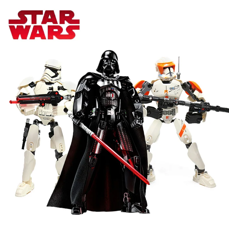 Звездные войны игрушки строительные блоки игрушка Дарт Вейдер кило Рен