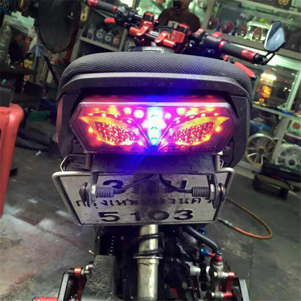 Интегрированный Светодиодный стоп сигнал для мотоцикла задний светильник Honda Grom