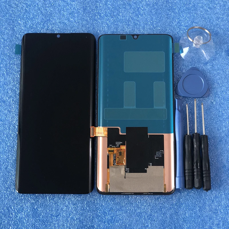 Axisinternational для 6,4" Xiaomi Mi Note 10 ЖК-экран+ сенсорная панель дигитайзер для Xiaomi Mi CC9 Pro M1910F4E