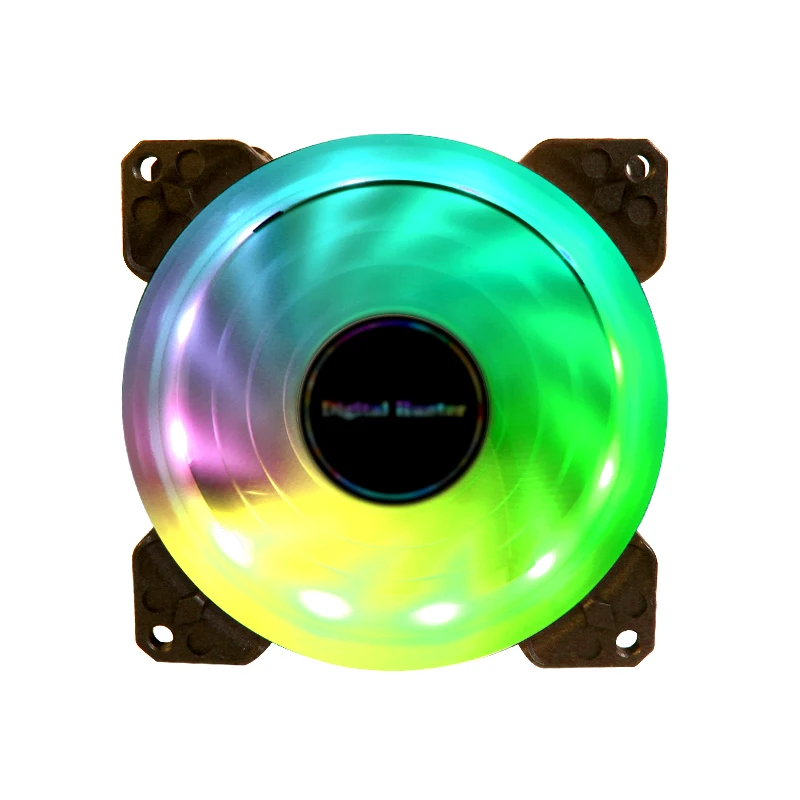 

Digital Hunter 90mm CPU Cooling Fan 92x92x25mm 4 Pin PWM Quiet DC 12V Adjust Speed For PC CPU Cooler Computer Case RGB Fan