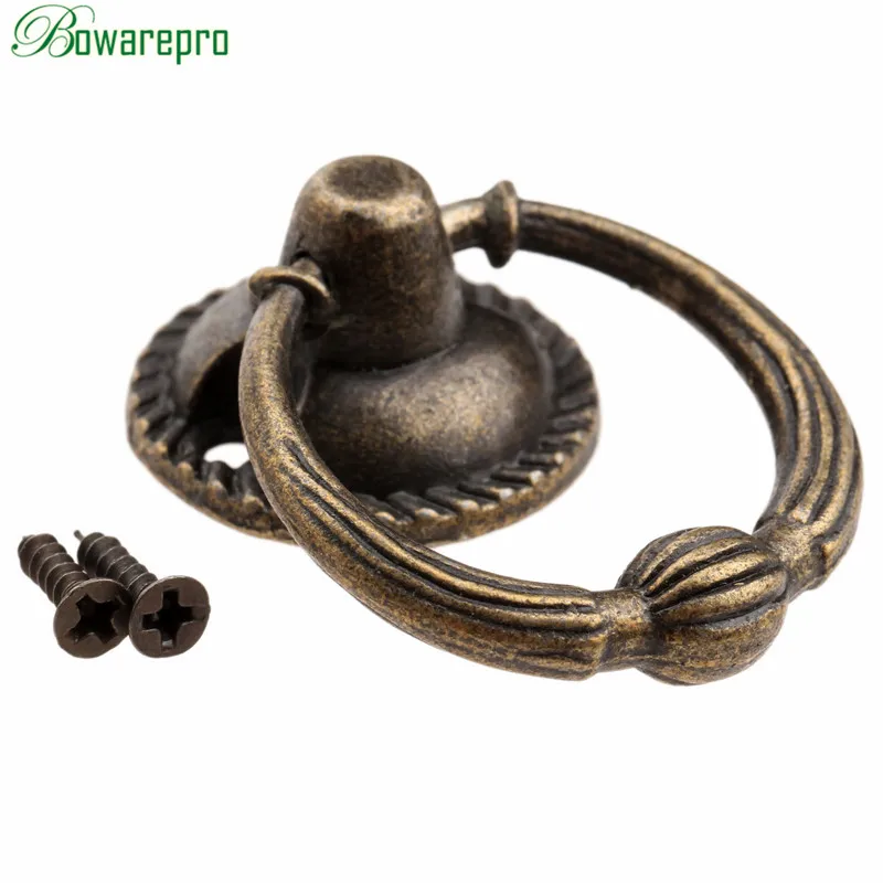 НОВЫЕ антикварные металлические ручки для ящика кухонного шкафа мебельные